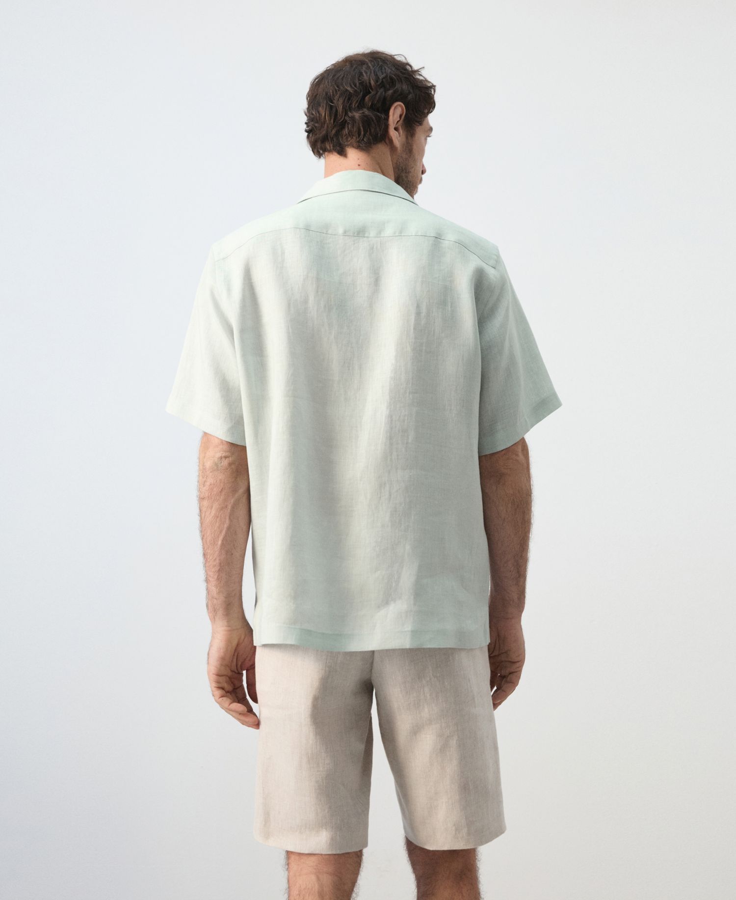 Men's Regular-Fit Linen Shirt