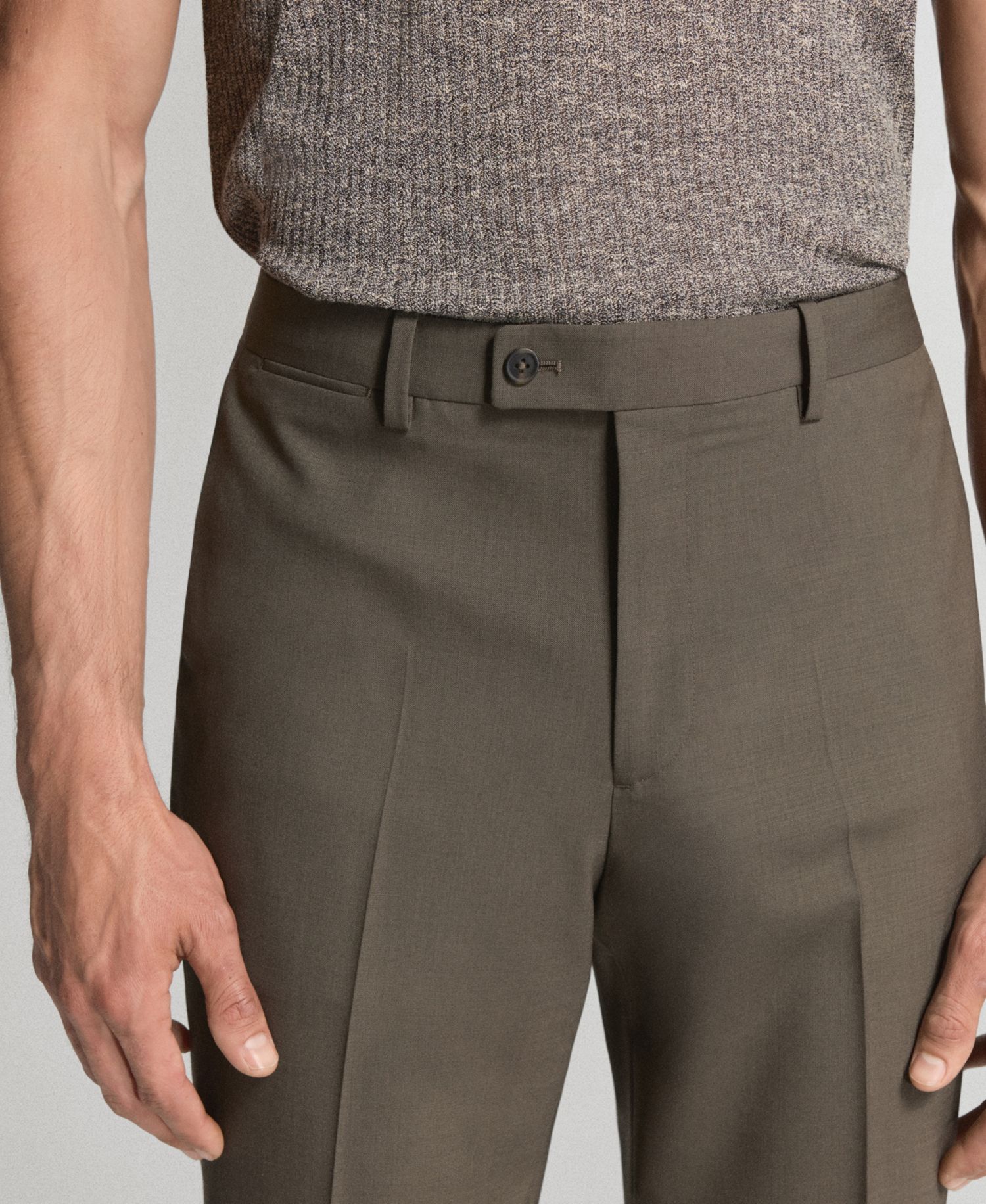 Men's Turin Wool Suit Pants