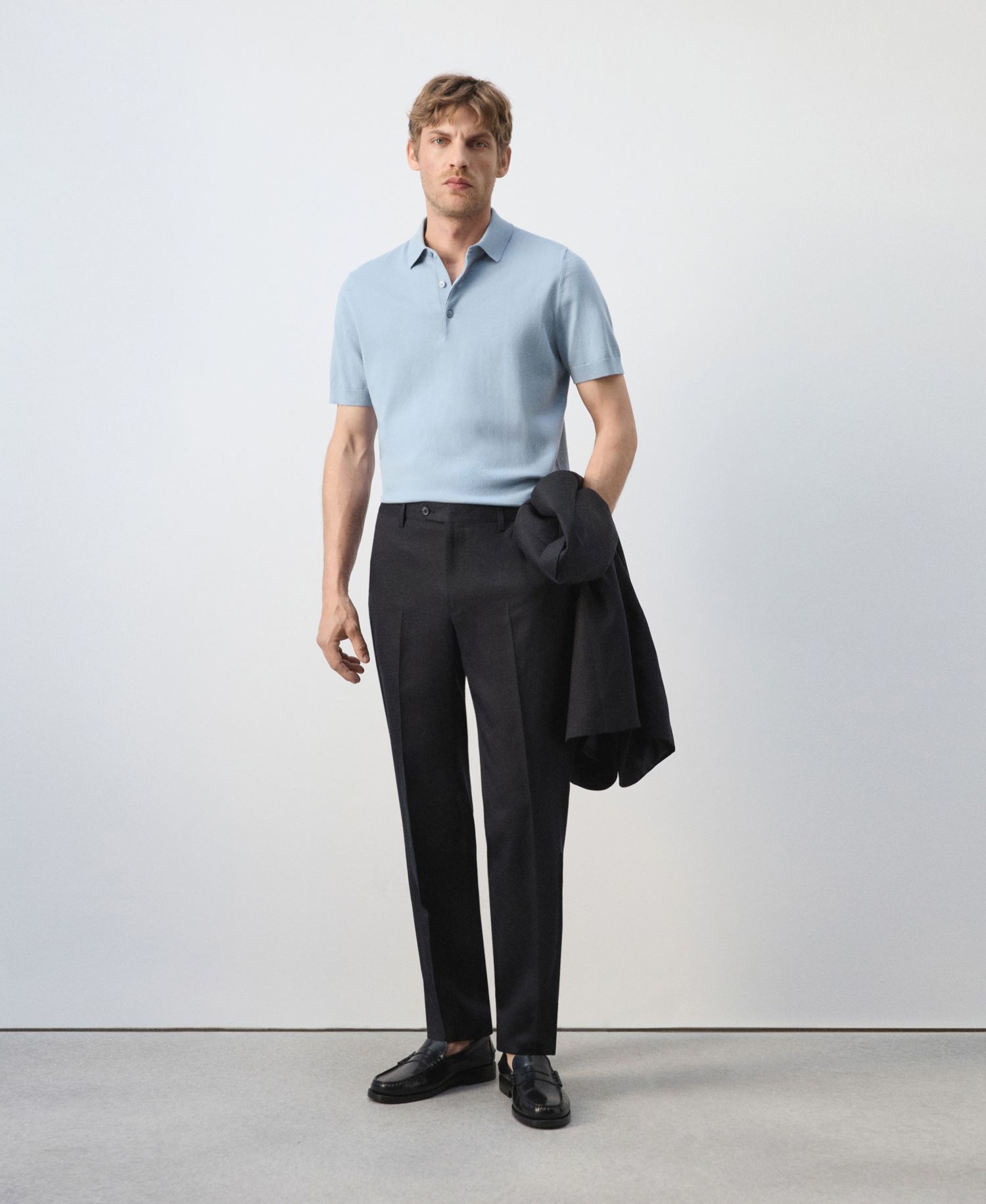 Men's Amalfi Slim-Fit Suit Pants