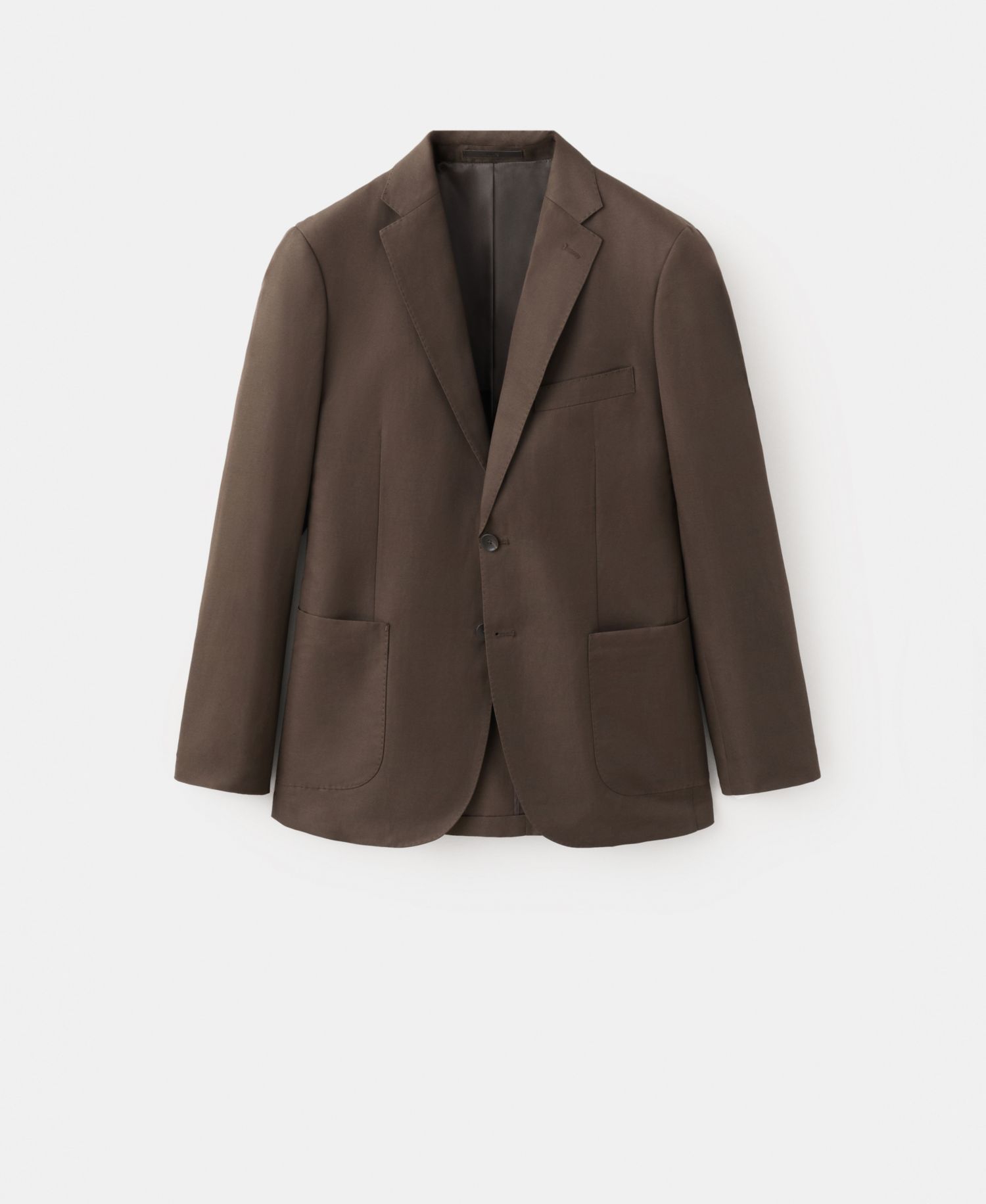 Men's Slim-Fit Lyocell-Linen Suit Jacket