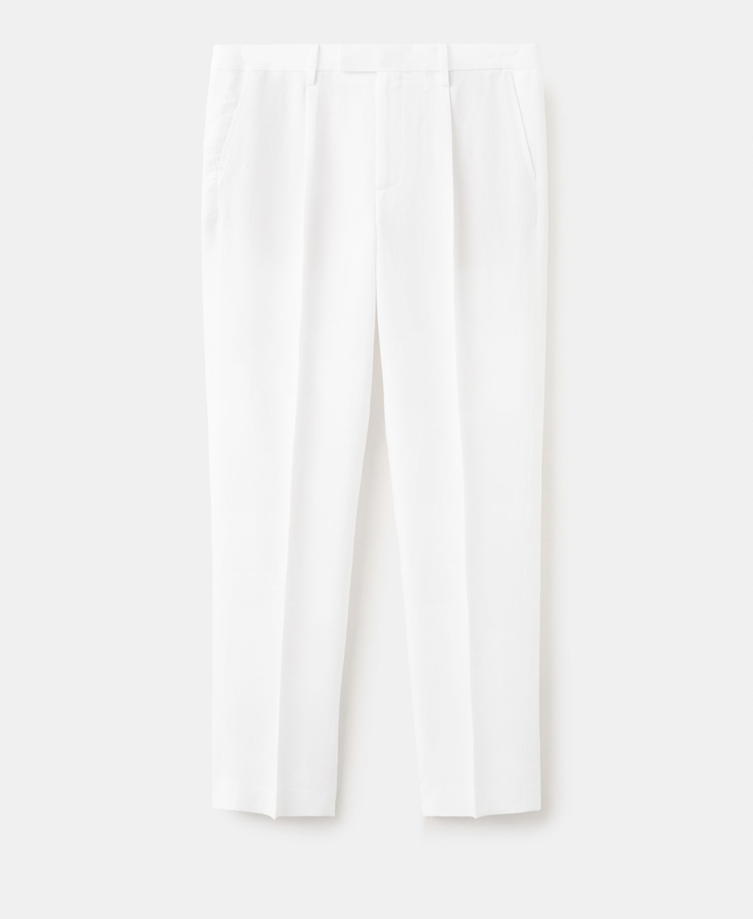 Men's Slim-Fit Lyocell-Linen-Blend Suit Pants