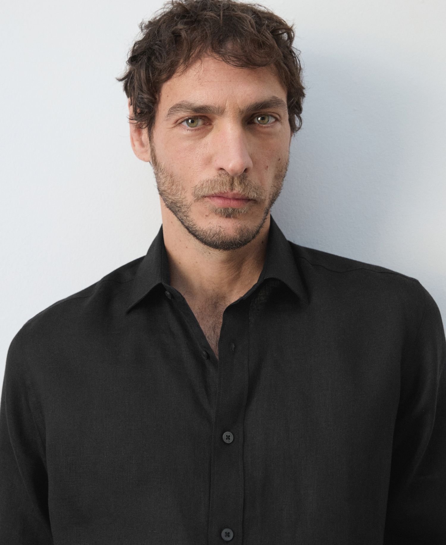 Men's Regular-Fit Linen Shirt