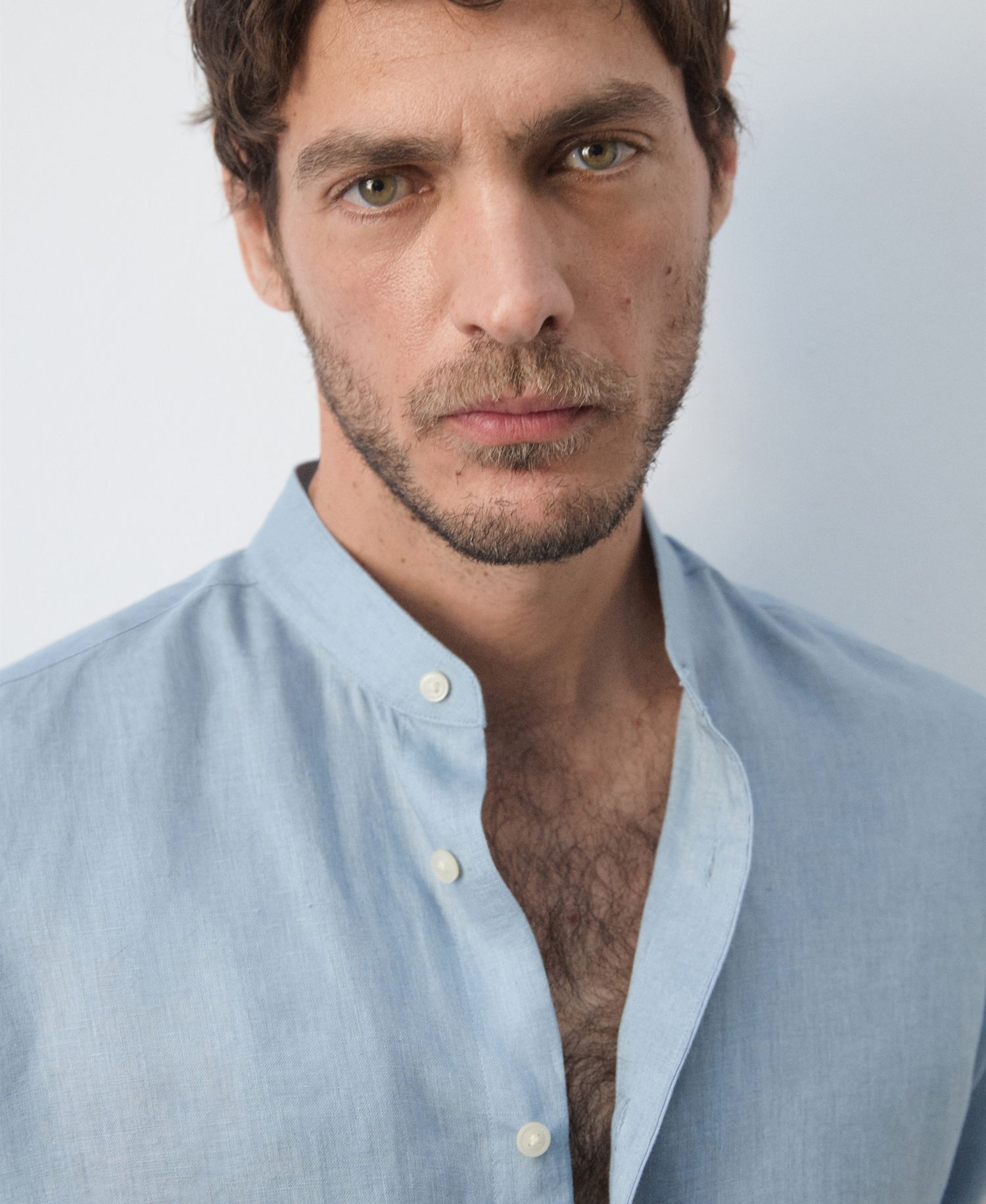 Men's Regular-Fit Linen Shirt