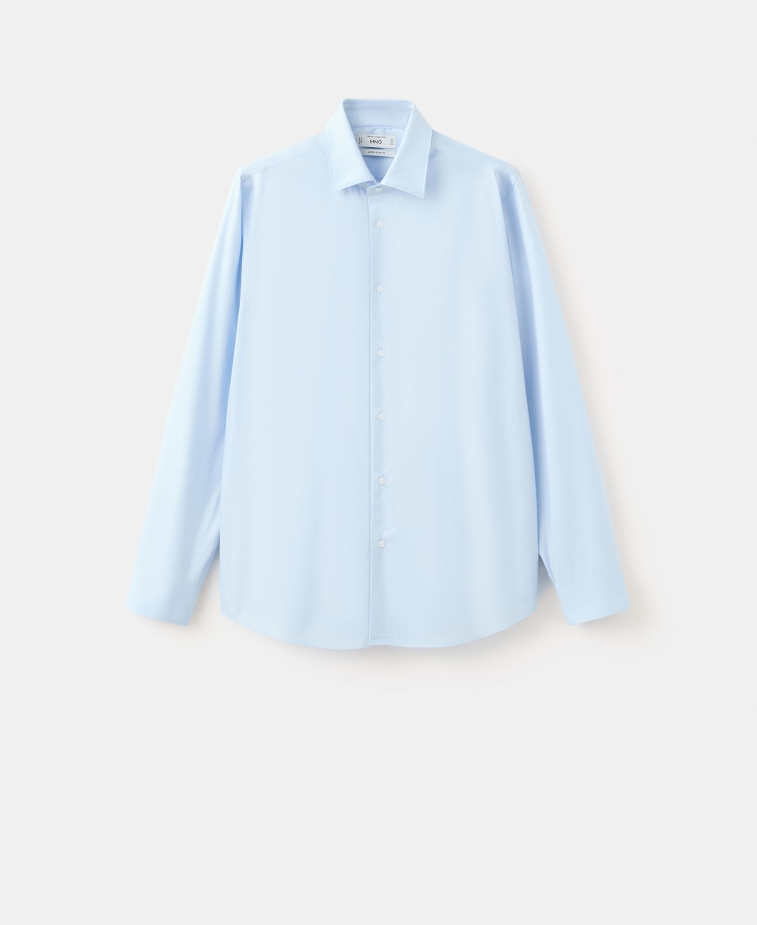 Men's Super Slim Fit Cotton Stretch Dress Shirt