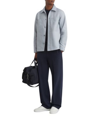 Men's Yorker Cotton-Twill Four-Pocket Overshirt