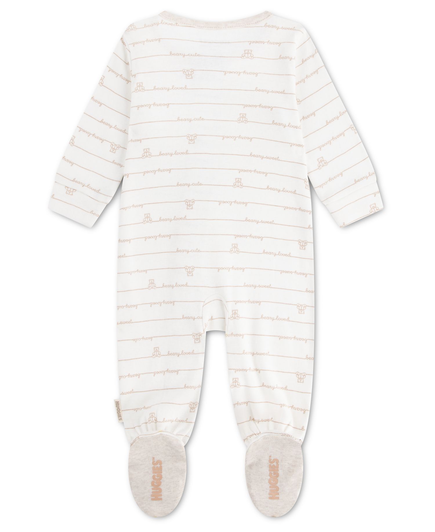 Baby Boys' or Baby Girls' Babywear Long-Sleeve Footed Coverall