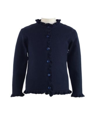 Toddler Girls 2-14 Frill Cardigan