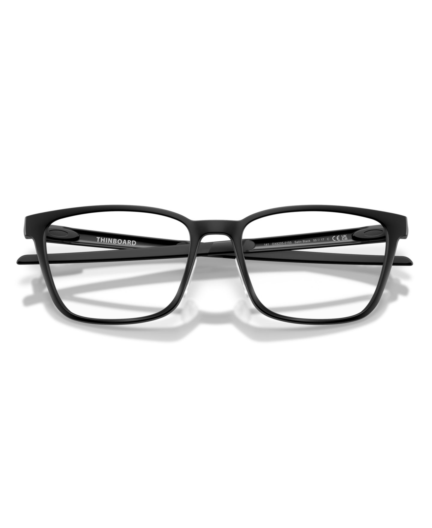 Очки Oakley Unisex Thinboard Eyeglasses, OX8205, цвет: Атласный чёрный — фото 3