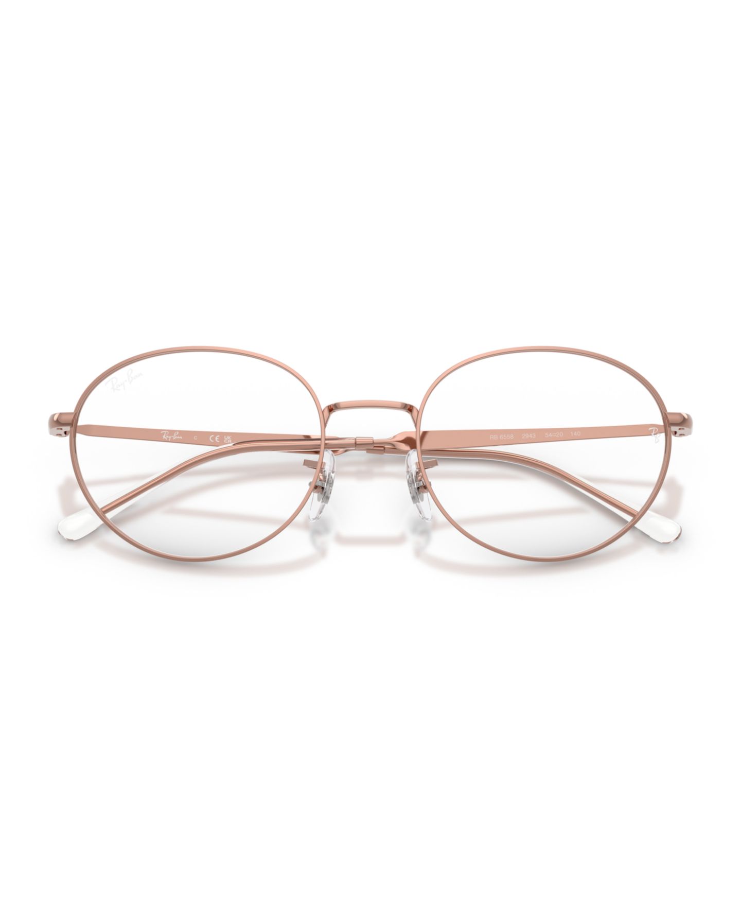 Очки Ray-Ban Unisex Eyeglasses, RB6558, цвет: Медный — фото 5