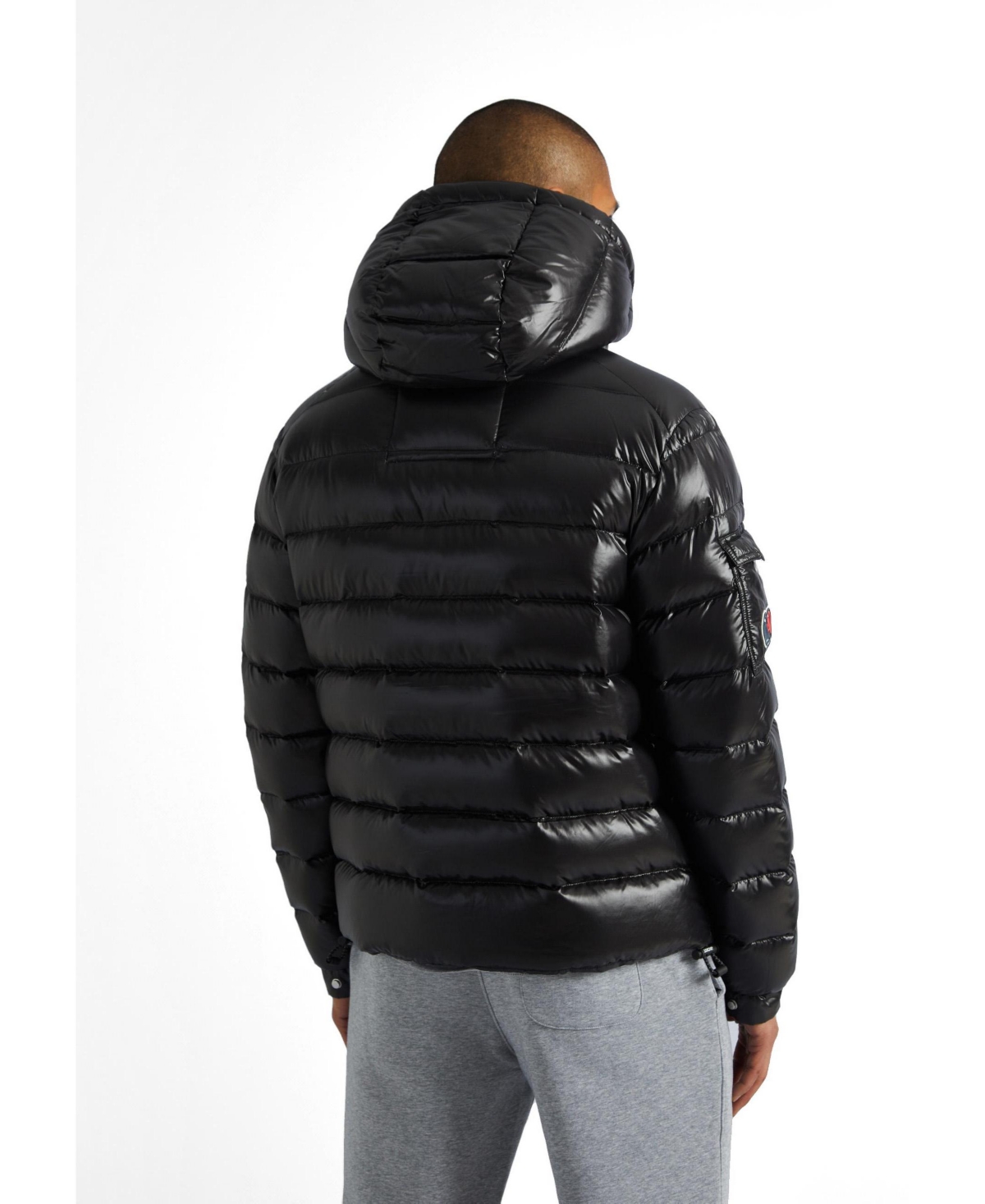 JACK1T Men's Hooded Puffer Jacket