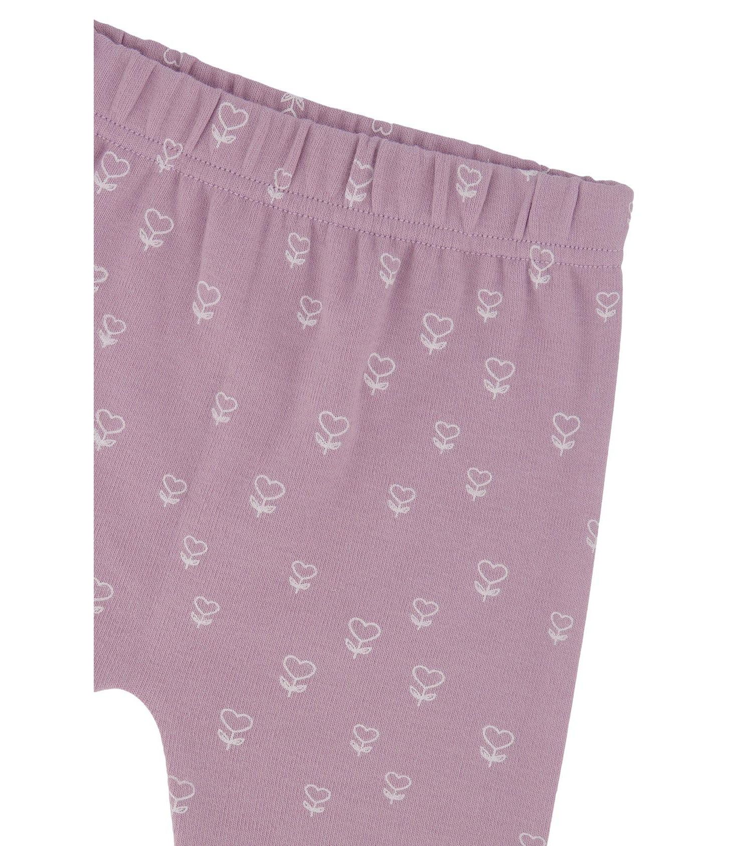 Baby Girls Girl( 3 to 24 M ) Cotton Pants and Top Set Floral Print