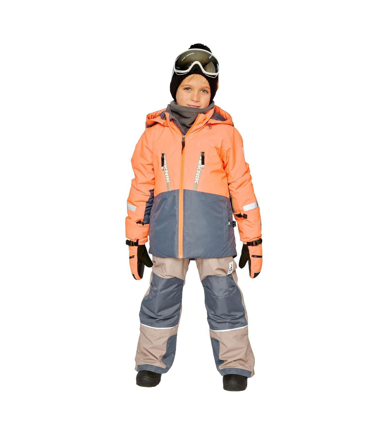 Little and Big Boy (7-16) Two Piece Teknik Snowsuit