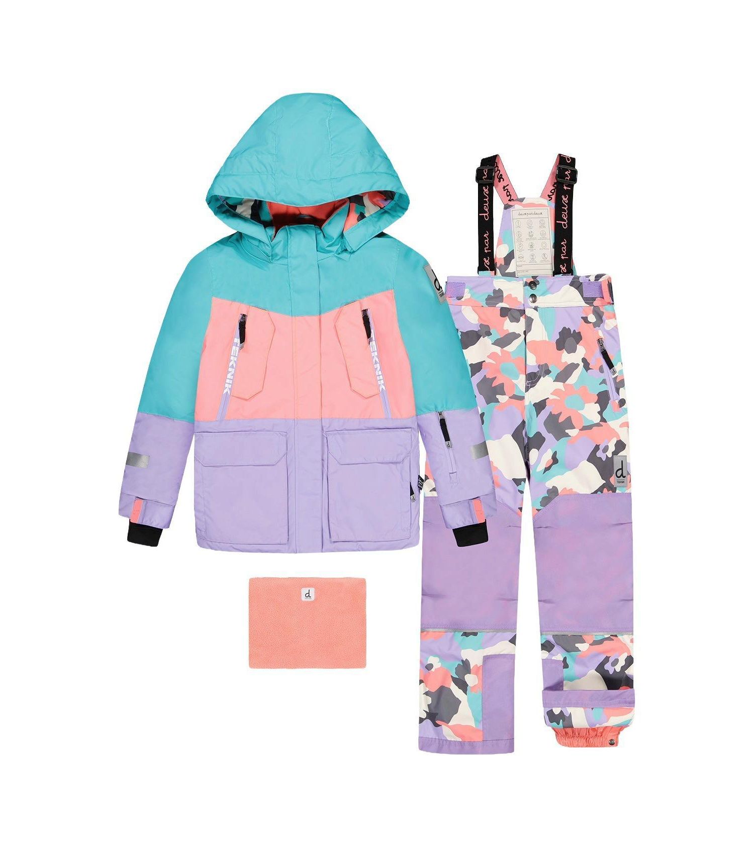 Little and Big Girl (6-16)Two Piece Teknik Snowsuit