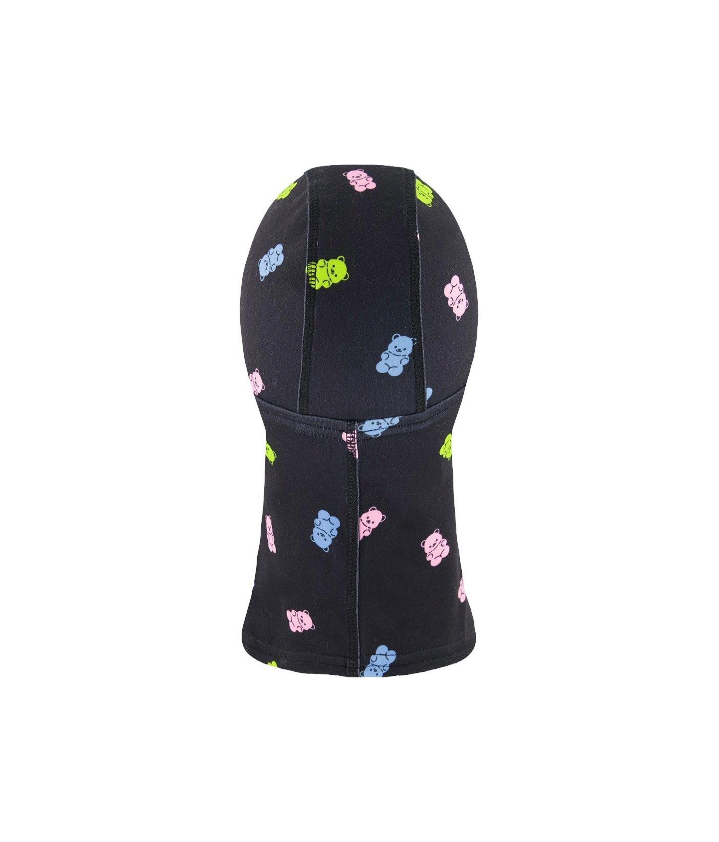 Deux par Deux Little and Big Girl's (5-14) Brushed Jersey Balaclava, цвет: Чёрный с принтом — фото 3