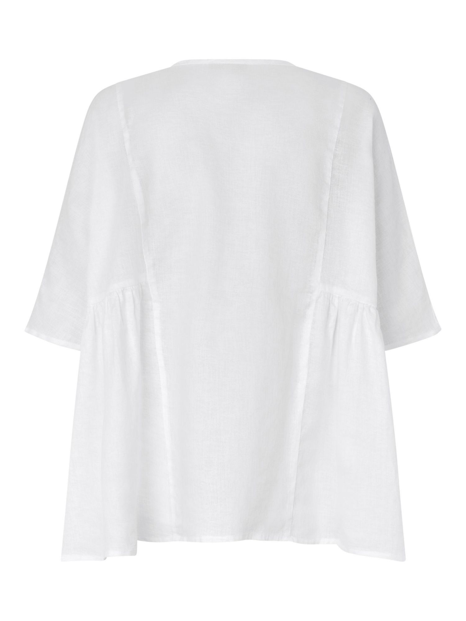 Women's Mablissea Oversized Short-Sleeve Linen Blouse
