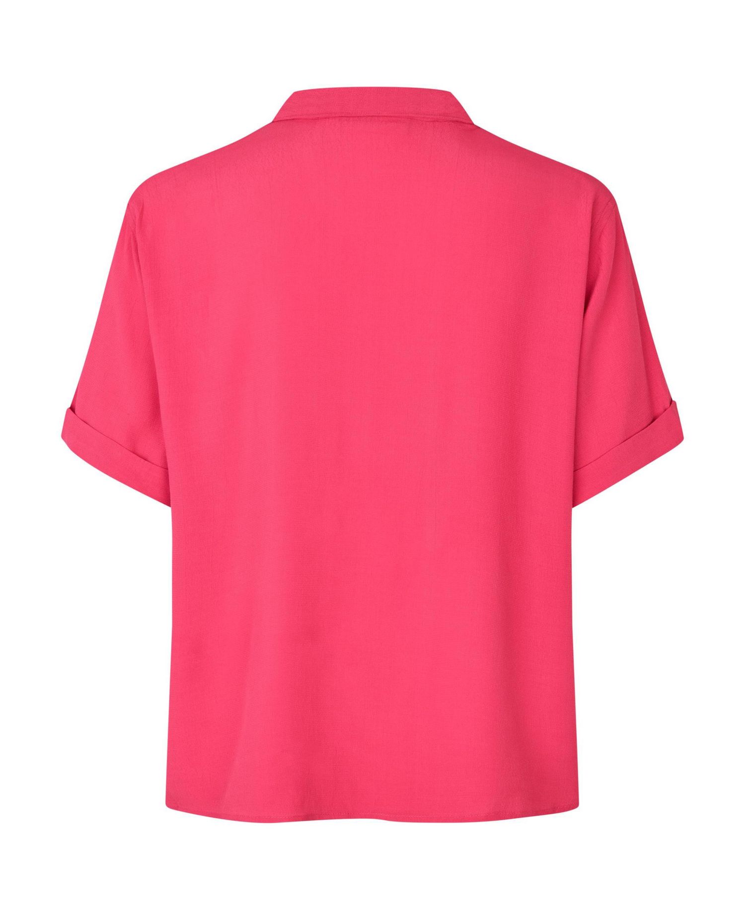 Women's MaDyvora V-Neck Short-Sleeve Ruffle Blouse
