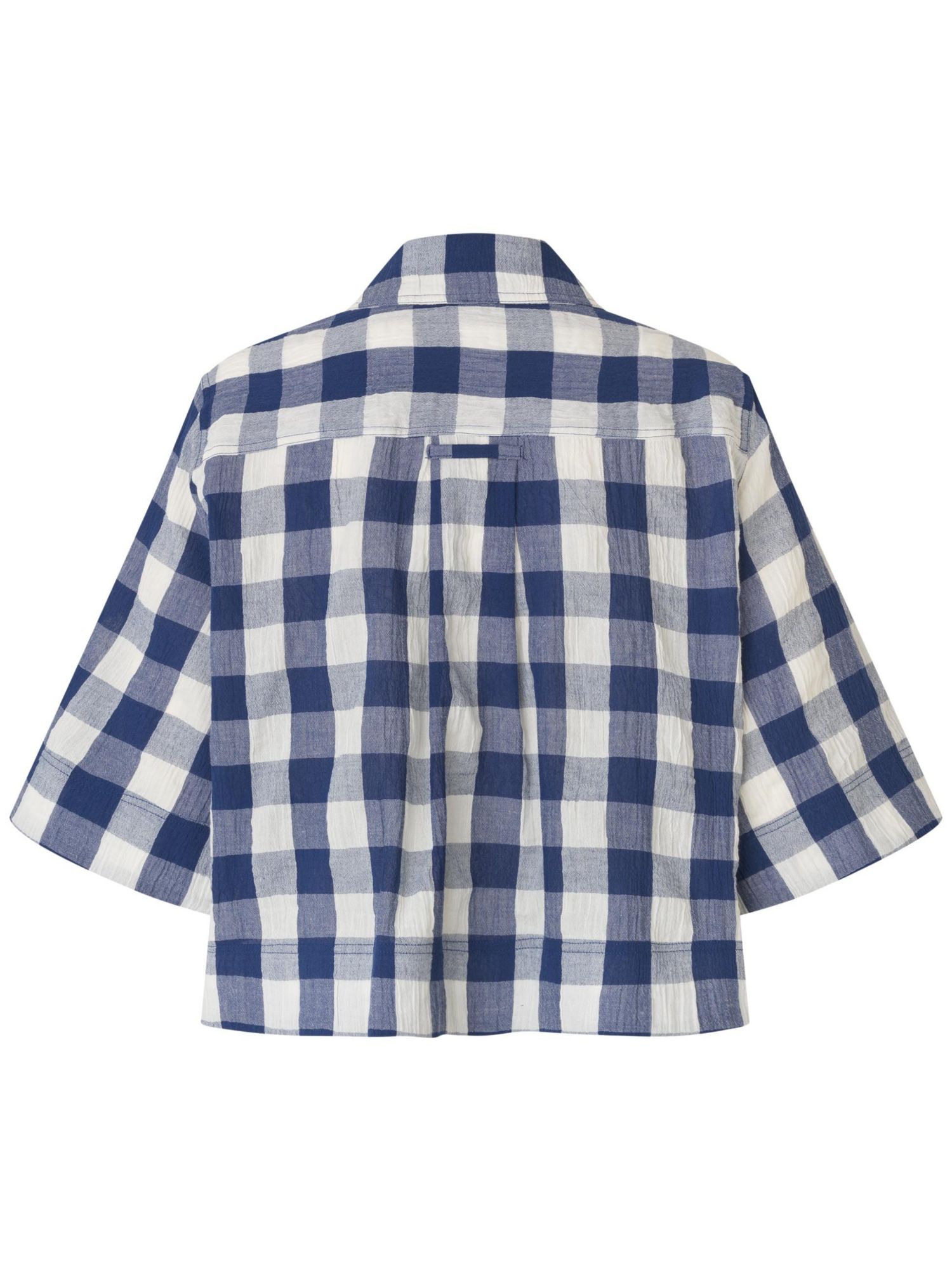 Women's Maisariel Short-Sleeve Gingham Boxy Shirt