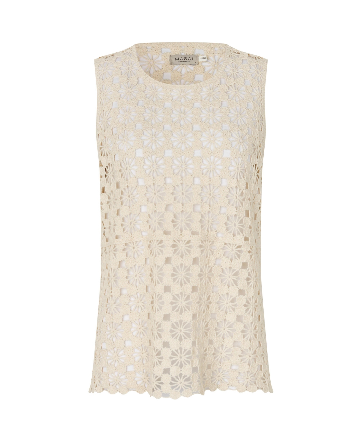 Masai Copenhagen Women's Mafanelis Floral-Crochet Tank Top