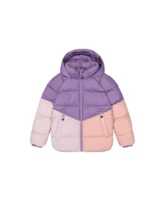 Toddler Girls (2T-5T) Color-Block Winter Jacket