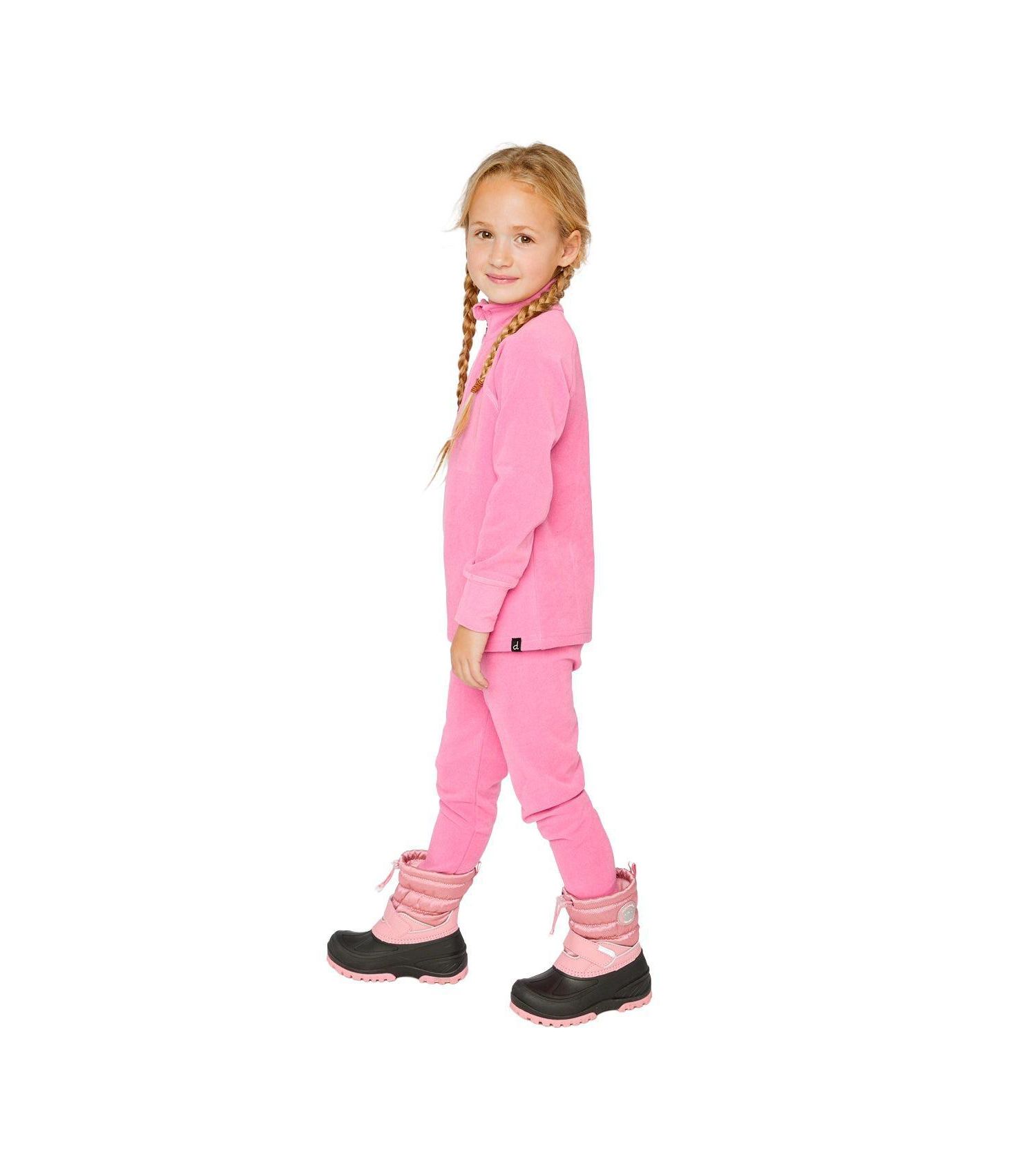 Little and Big Girl's (6-14) Two Piece Thermal Underwear