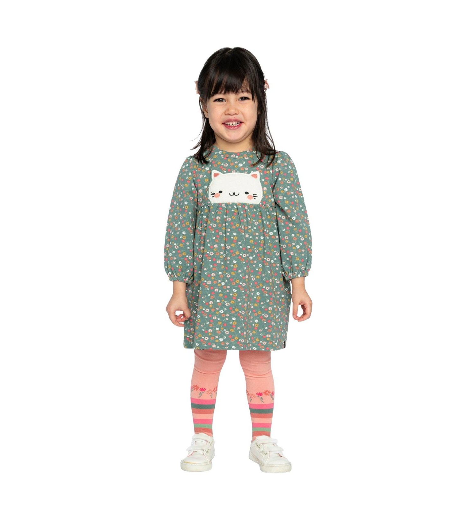 Big Girls (6-8) Cotton Printed Dress