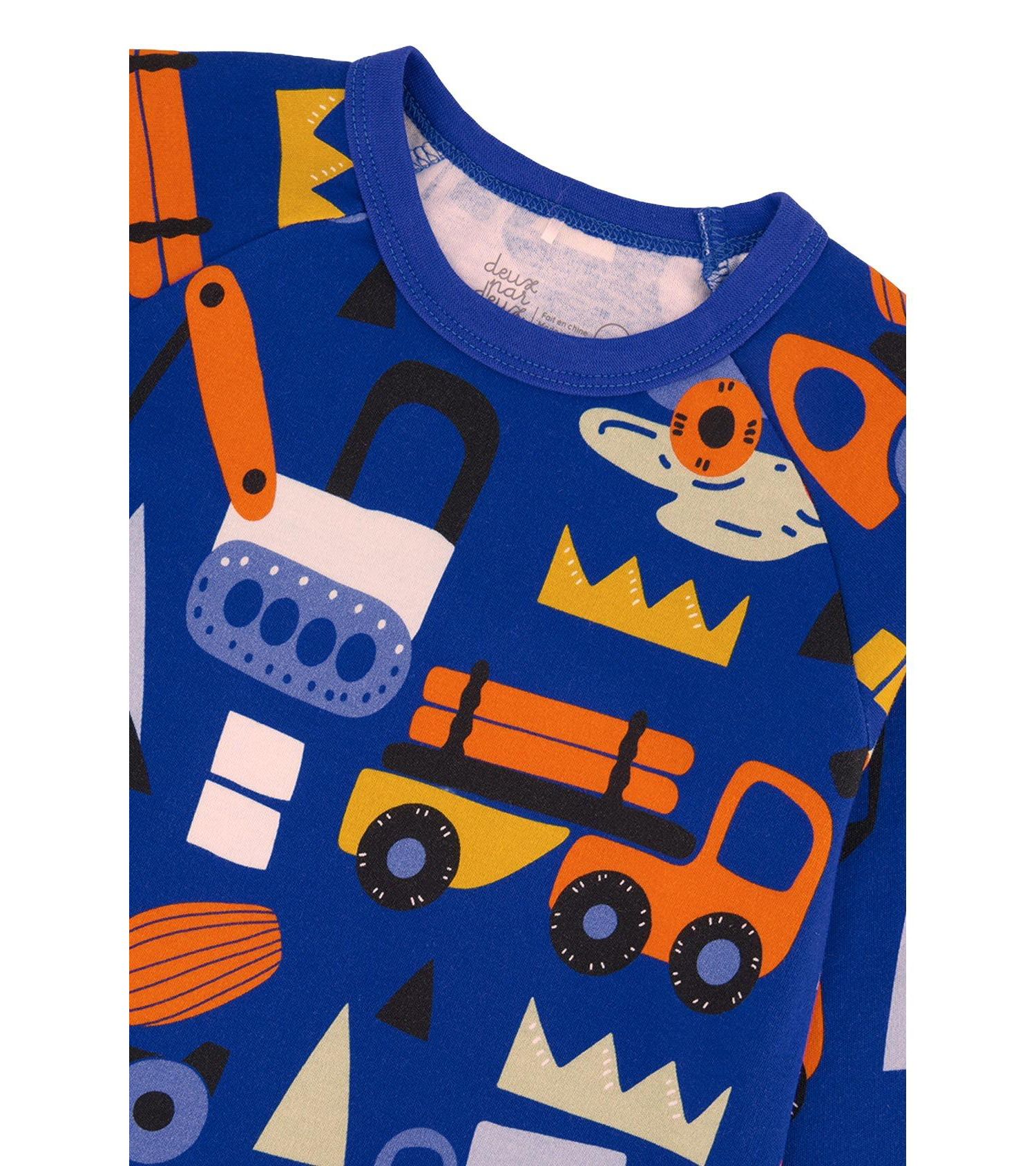Little and Big Boy's (6-12) Cotton Two Piece Pajama Set