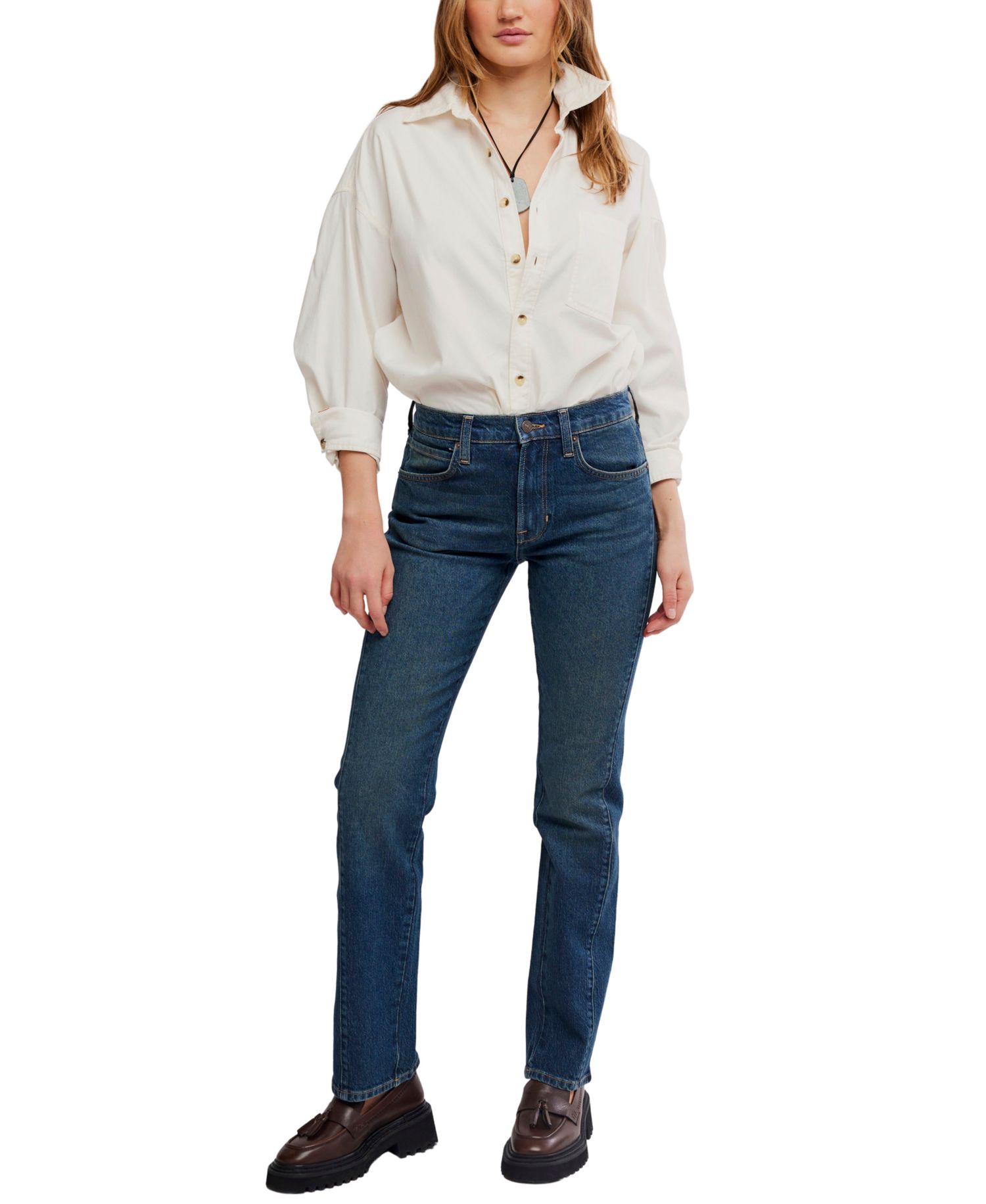 Women's Edie High-Rise Tapered Jeans