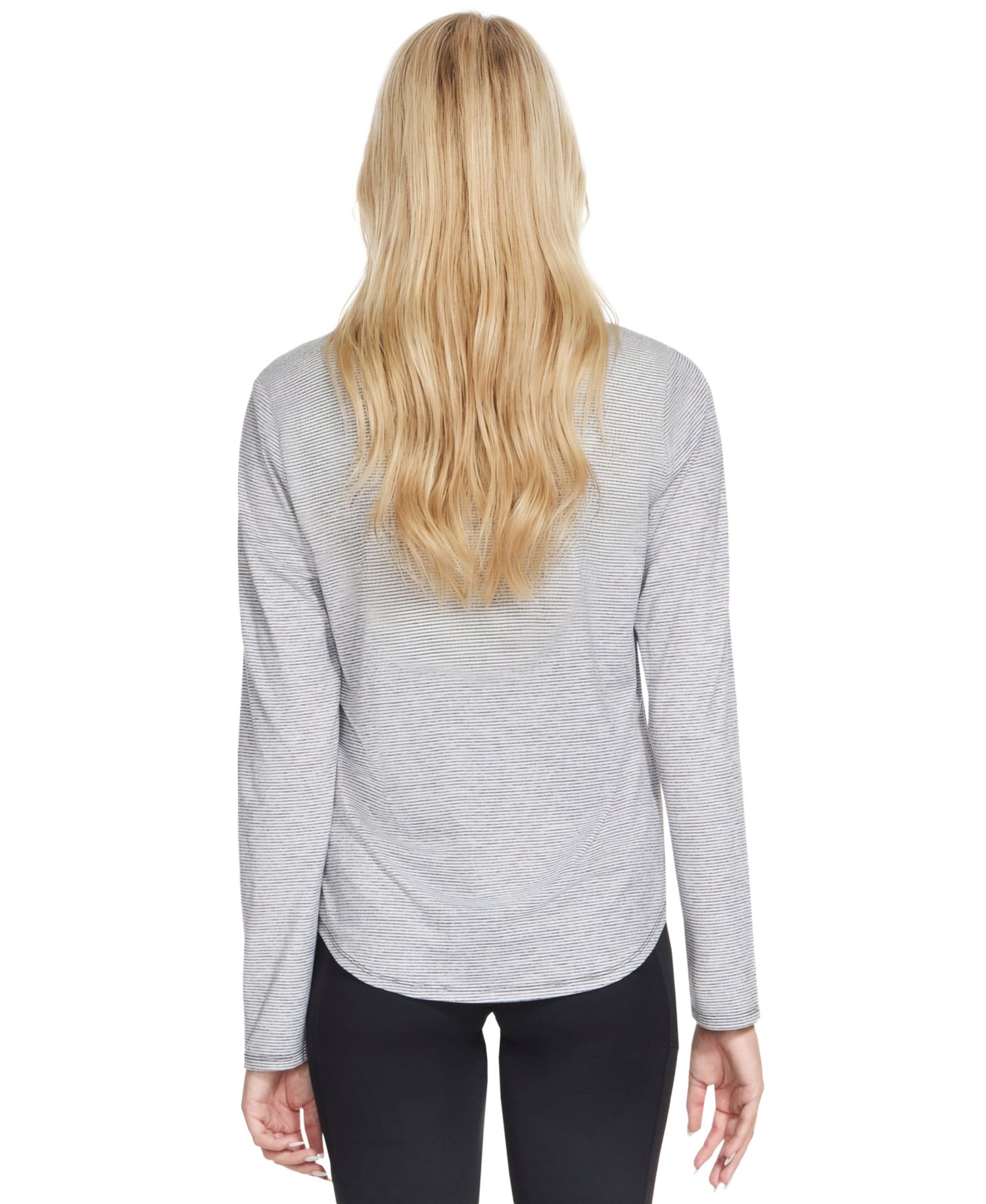 Women's Swift Stripe Long-Sleeve Crewneck T-Shirt
