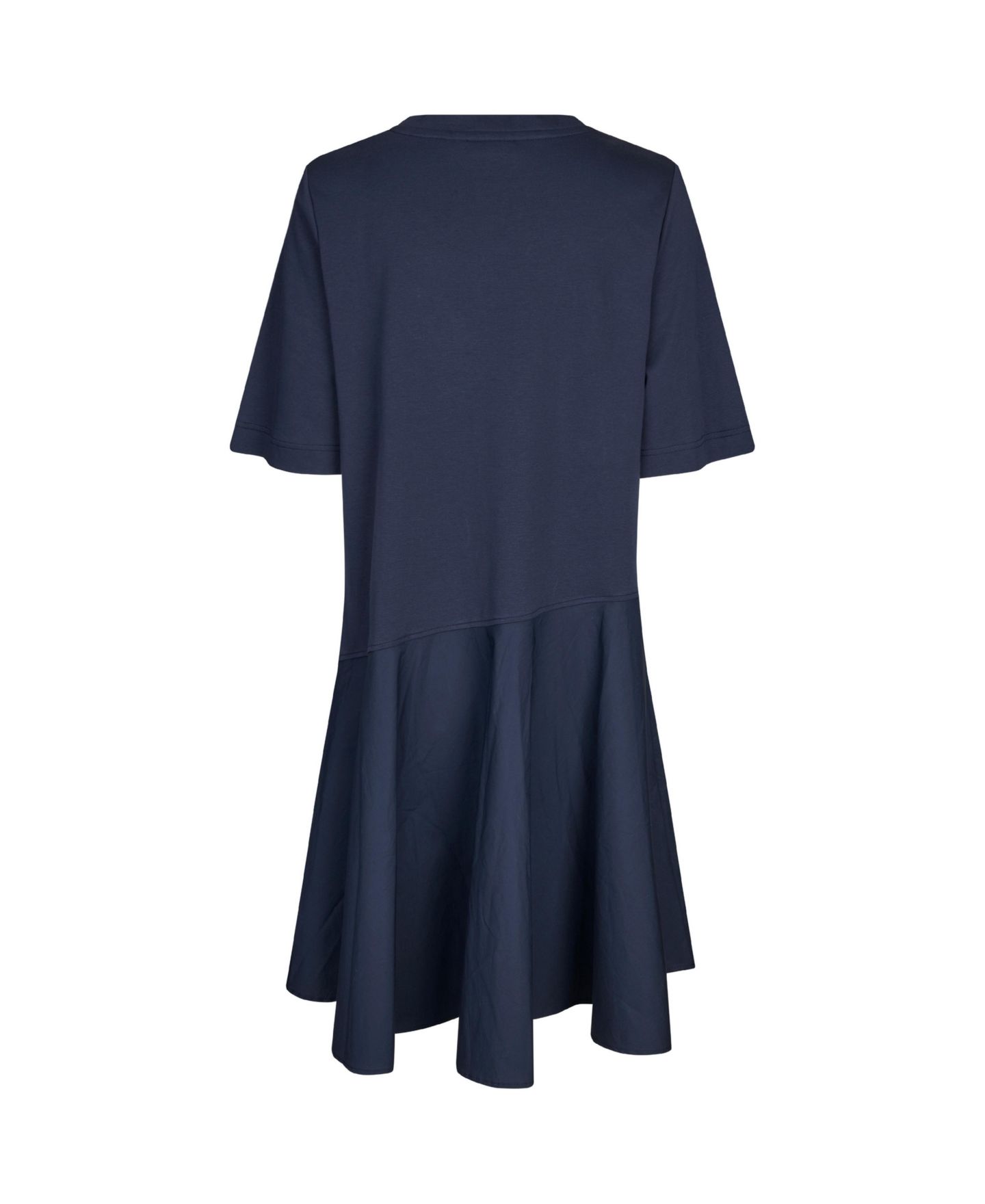 Женское платье Masai Copenhagen Asymmetric Detail A-Line Short-Sleeve, цвет: Тёмно-синий — фото 5