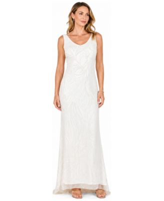 bridal dresses macy's Lara Women's Wedding neck Bridal Gown Size:18M - Bubble Formal wear 6-18-26 Luuvis Woman Lilac Sparkly