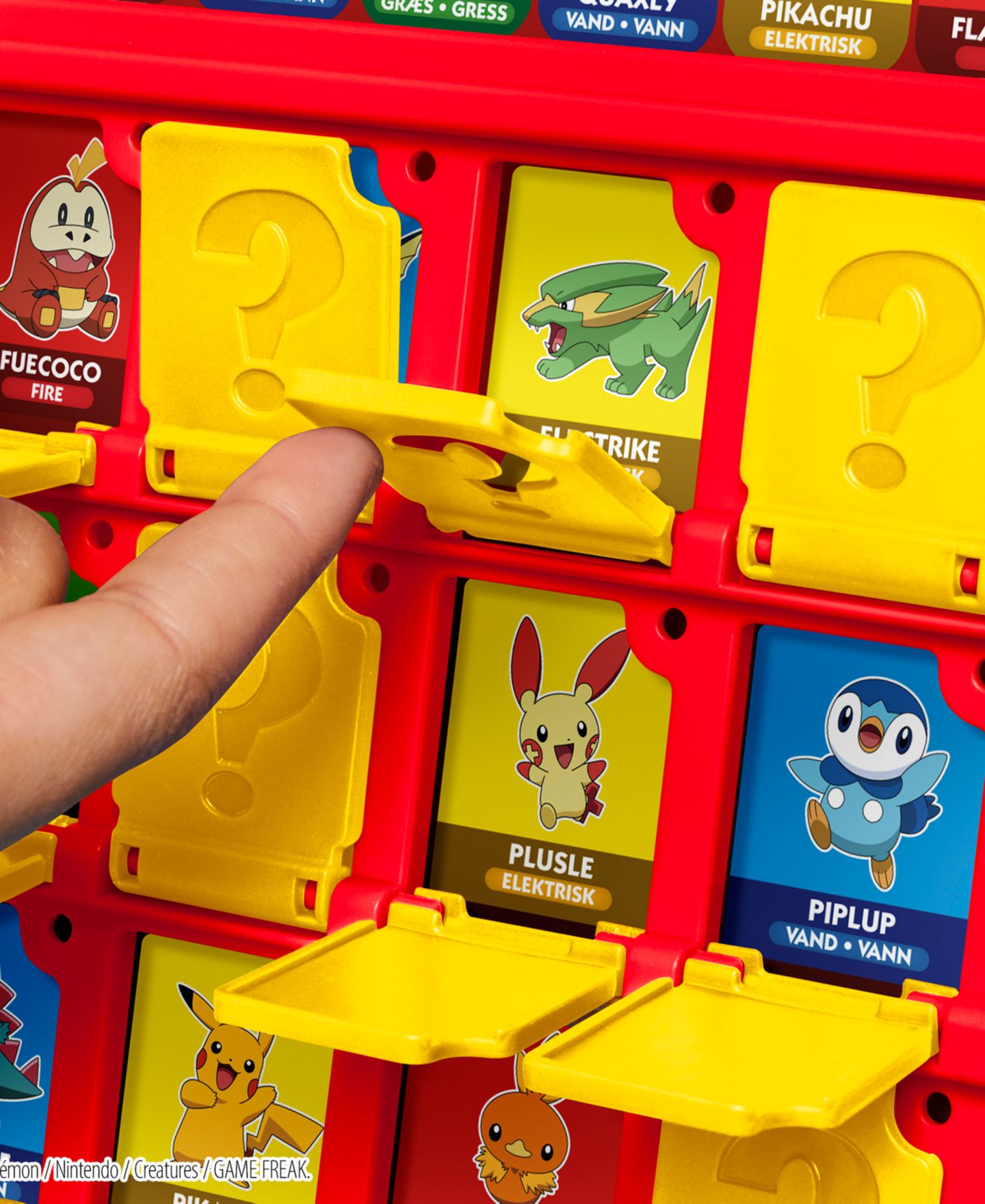 Детская настольная игра Hasbro Gaming Guess Who Pokémon Edition 2 Player Board Game — фото 8