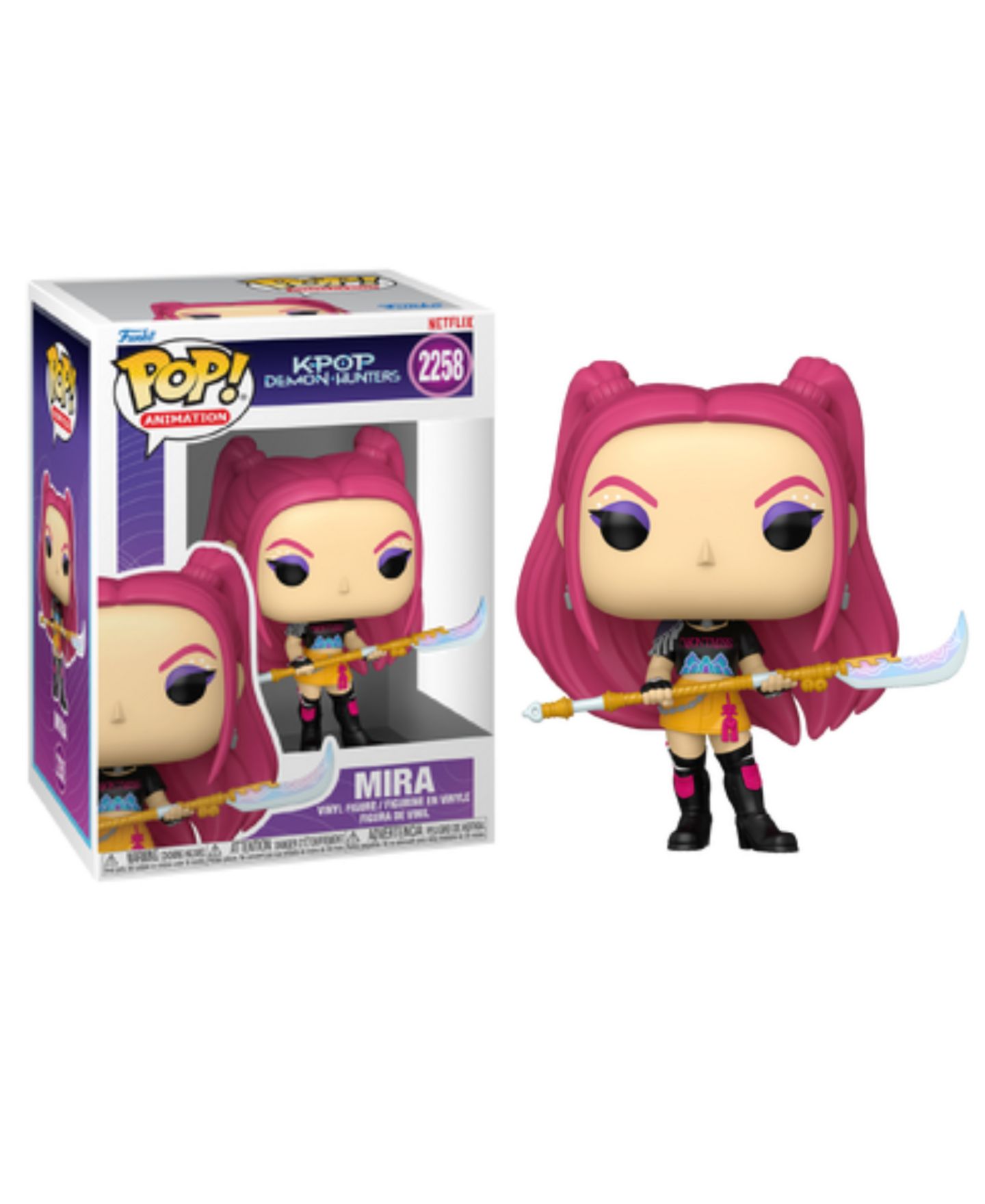 Детская фигурка Funko Pop! K-Pop Demon Hunters Mira 4.4" Vinyl Figure — фото 2
