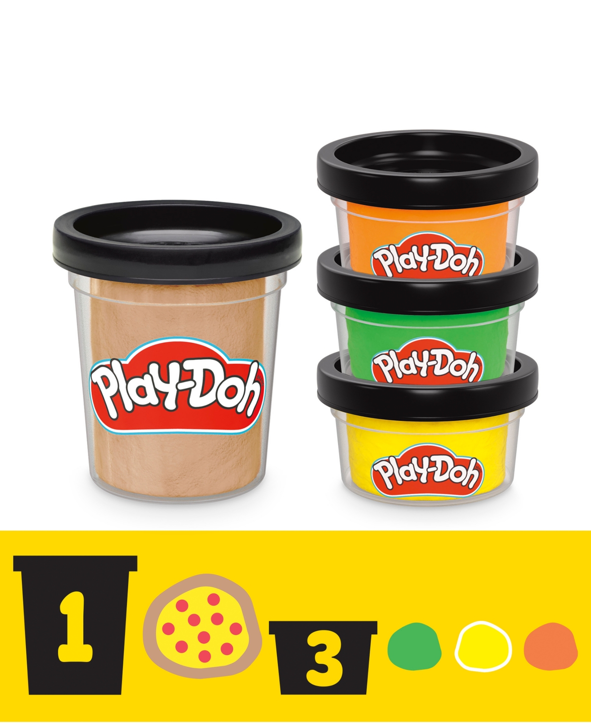 Play-Doh Teenage Mutant Ninja Turtles Slice and Blast Pizza Playset, Ages 4+
