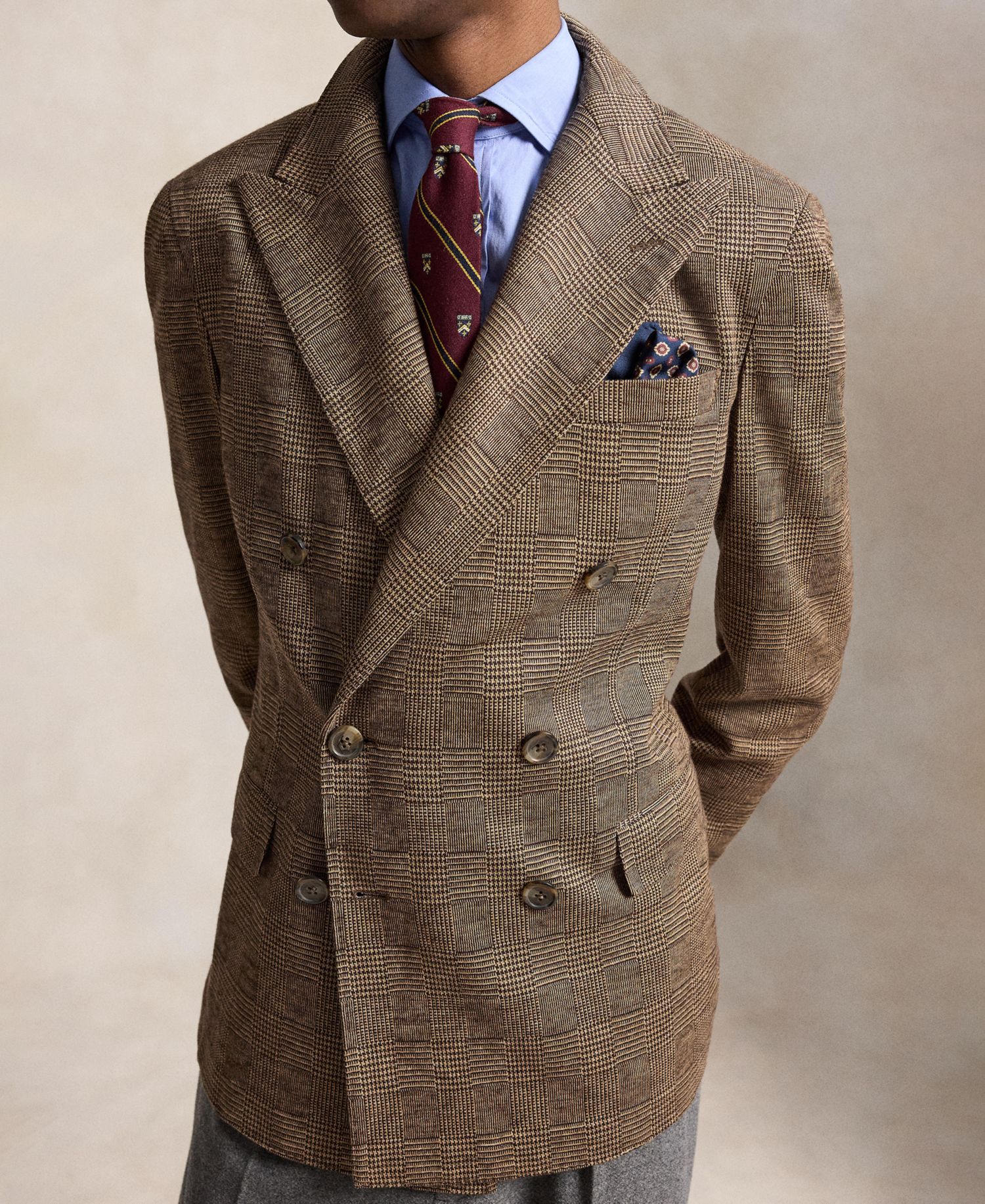 Men's Polo Soft Modern-Fit Knit Sport Coat