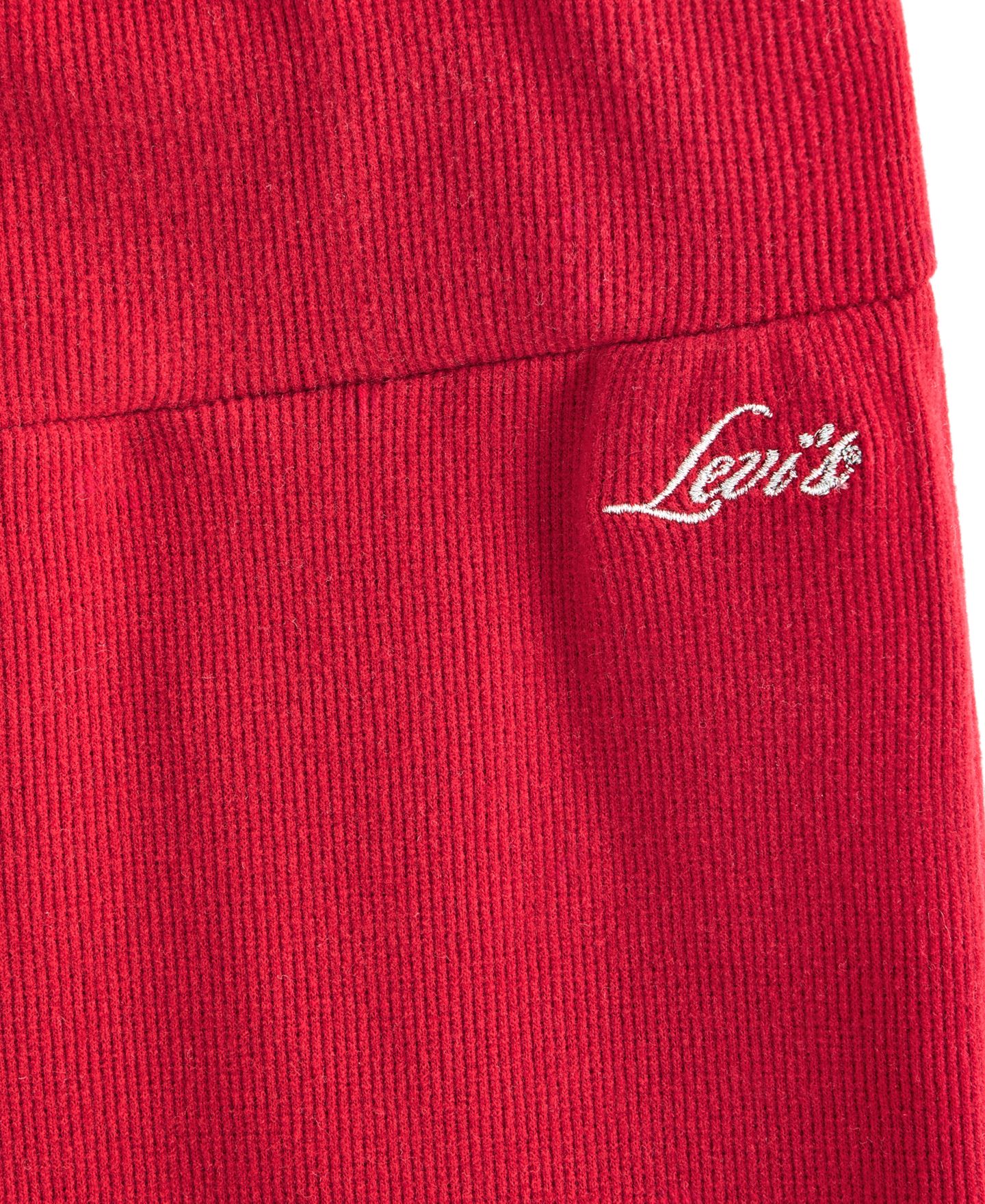 Брюки Levi's Ribbed-Flared Pull-On Pants для девочек, цвет: Emboldened — фото 7