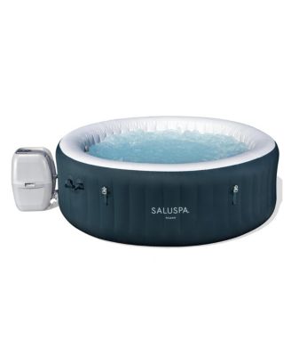 SaluSpa Cancun 2-4 Person Inflatable Hot Tub, Round Energy-Efficient Spa