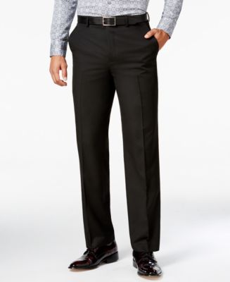 Sean John Men's Classic-Fit Black Solid Pants & Reviews - Pants - Men ...