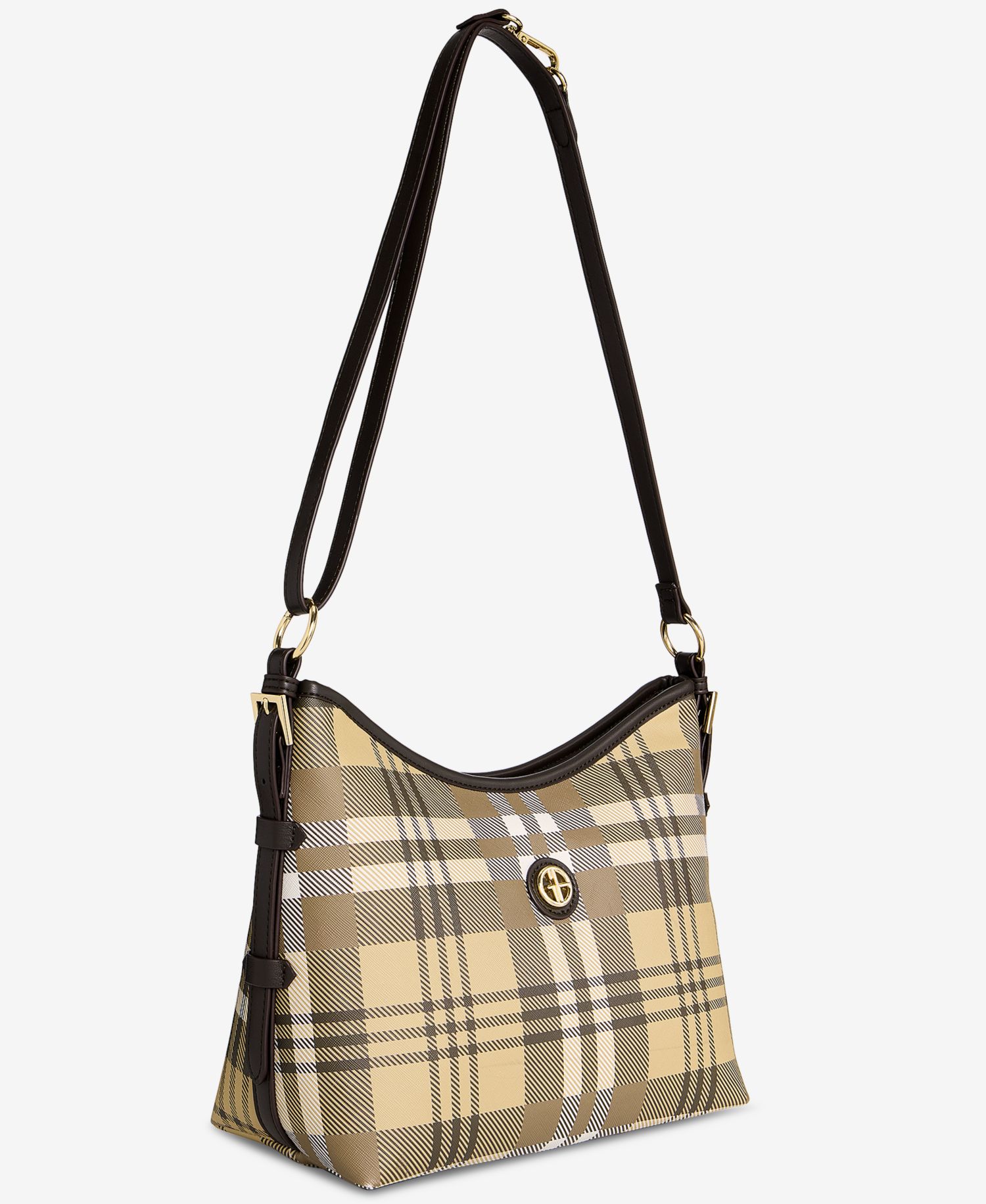 Plaid Soft Shoulder