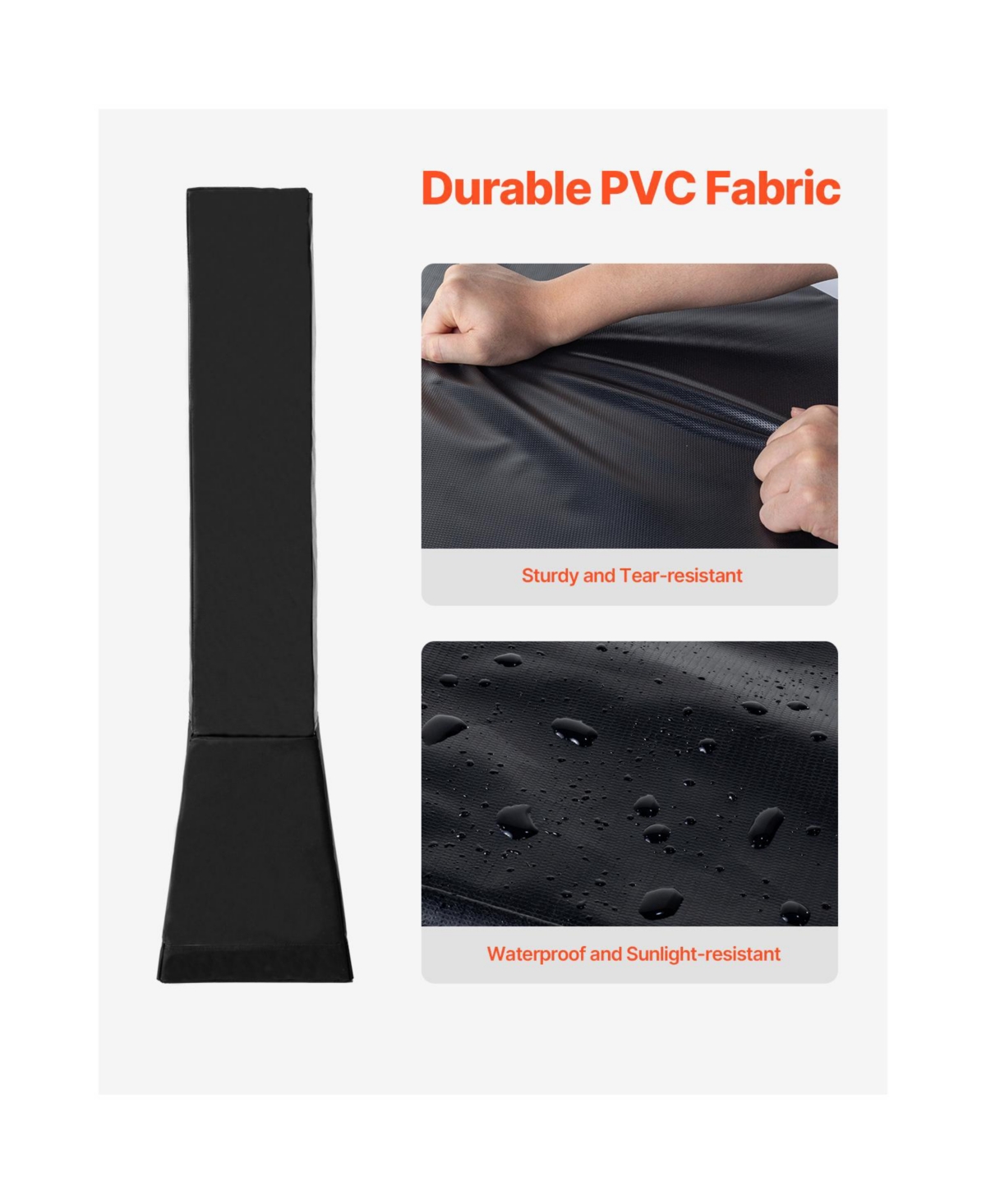 Vevor Tall Basketball Pole Pad All-weather Durable Padding for Square Pole