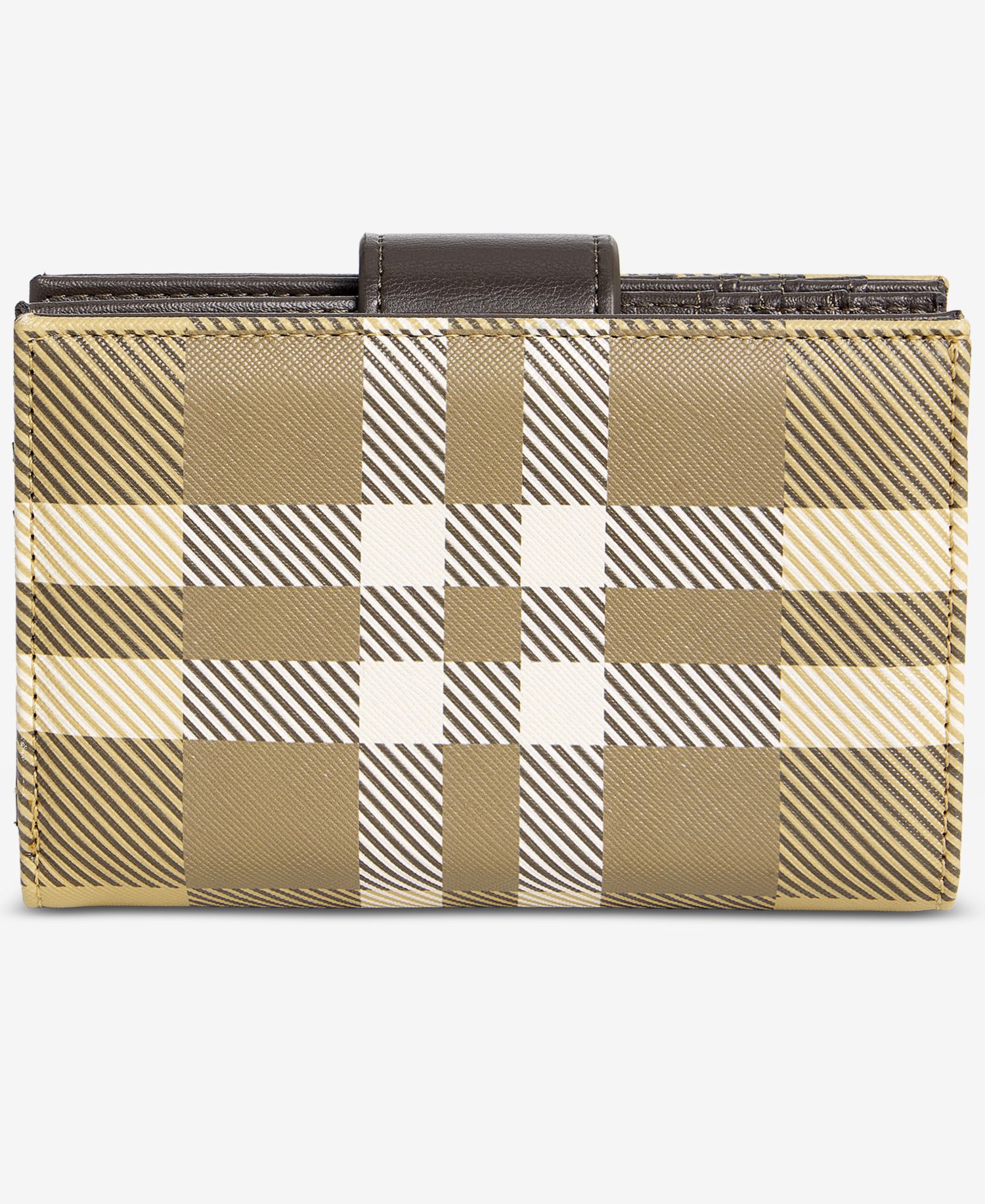Fall Plaid Framed Indexer Wallet