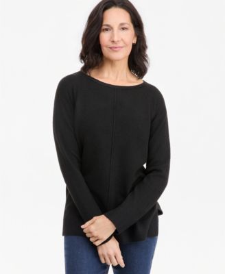 Women's LuxSoft Seamfront Boatneck Tunic Sweater