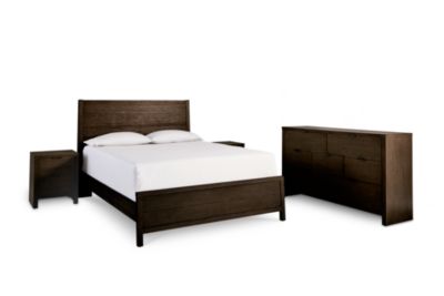 Furniture Cairo Full 3-Piece Wood Bedroom Set