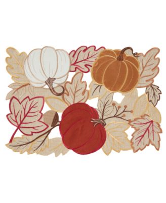Pumpkin Picking Rectangular Placemat, 13" x 19"