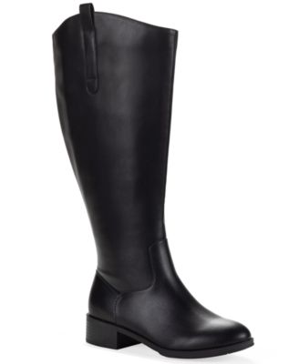 Women's Valoraa Round Toe Wide-Calf Riding Boots
