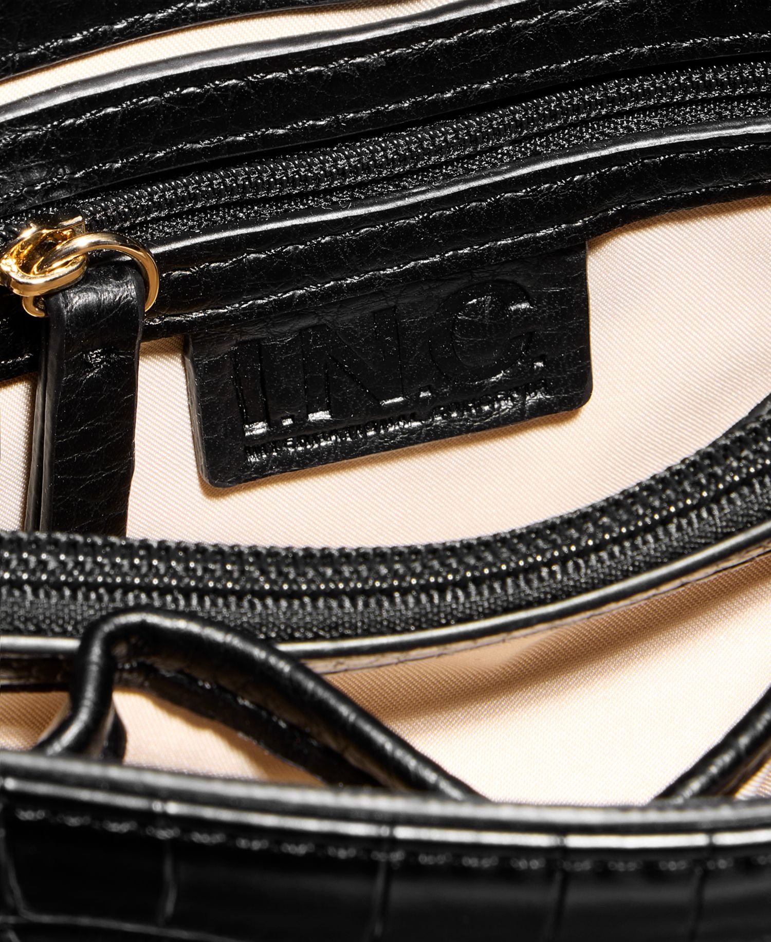 Mini Ajae Croco-Embossed Crossbody Bag