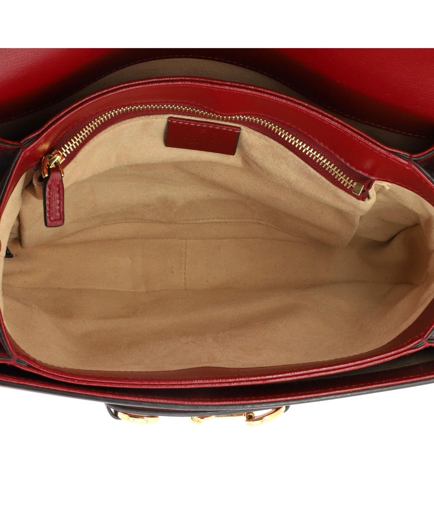 Small Horsebit 1955 Shoulder Bag GG Coated Canvas with Leather