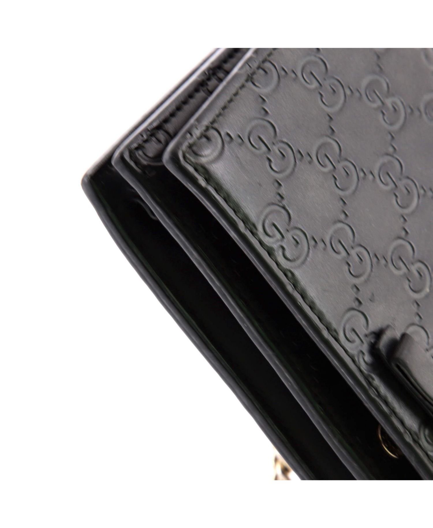 Signature Wallet on Chain Guccissima Leather