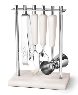 Asher Stainless Steel 5-Piece Bar Tool Set