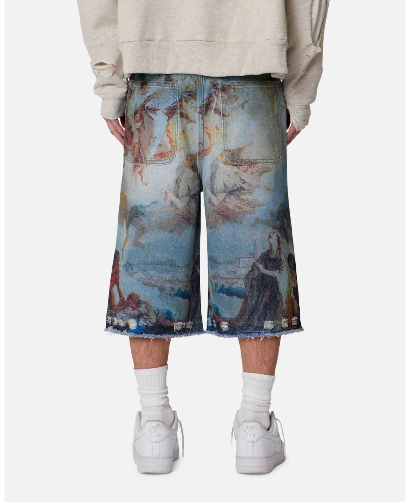 Мужские шорты mnml Ultra Baggy Angel Denim Shorts — фото 5