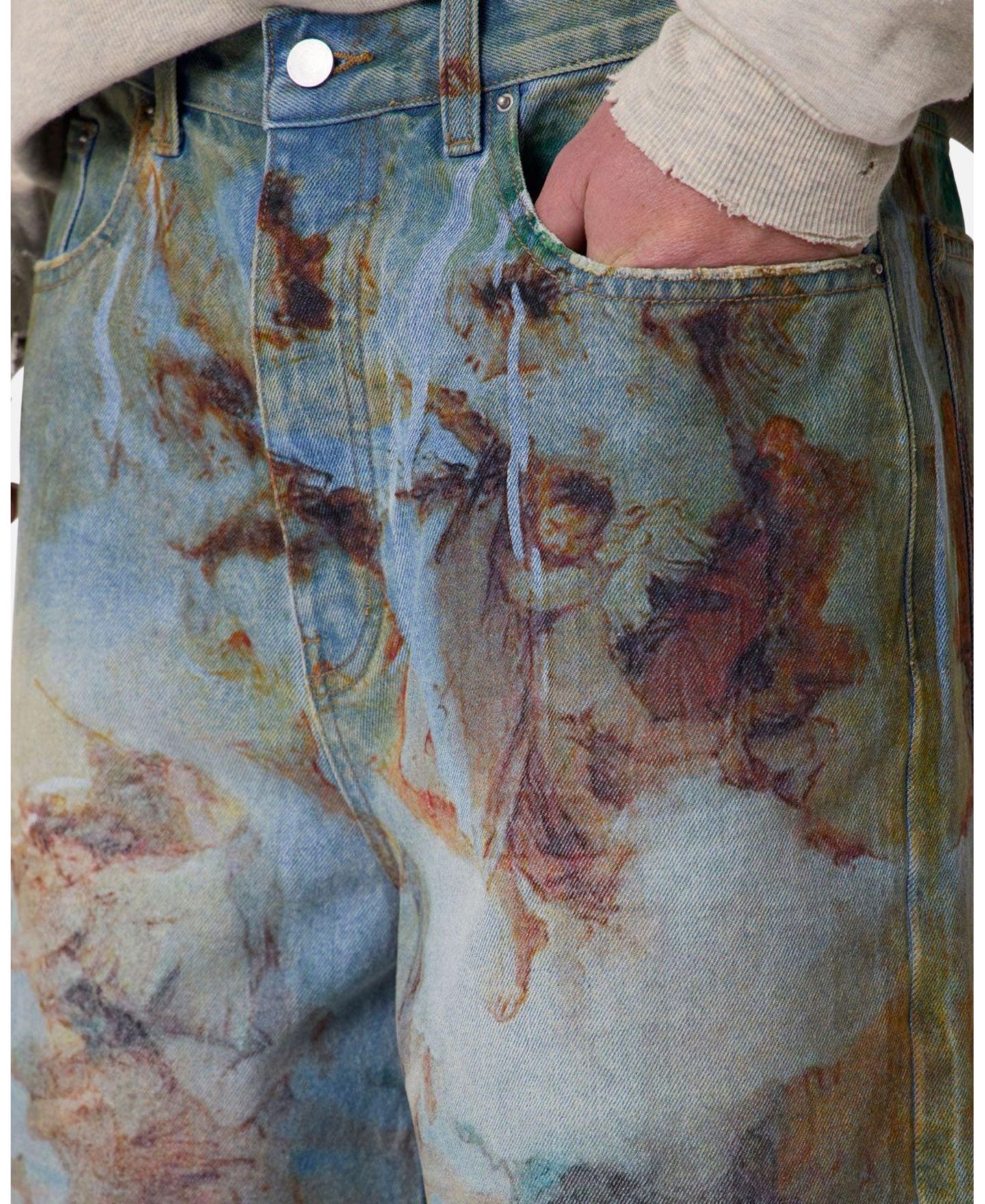 Мужские шорты mnml Ultra Baggy Angel Denim Shorts — фото 7